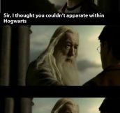 Dumbledore doesn’t sugarcoat it…