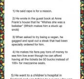 Reasons why I hate Justin Bieber…