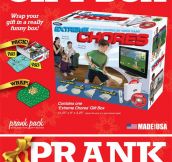 Prank gift box…