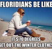 Winter in Florida…