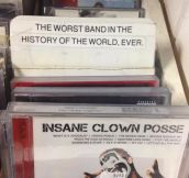 According to my local record store…