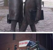 Fun with statues…