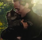 Tom and his puppy…