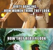 How women think they look…