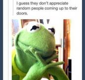 Kermit on Jehovahs witnesses…