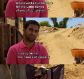 My favorite Parks and Recreation moment…
