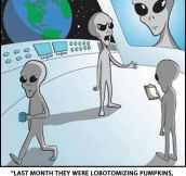 Our planet according to aliens…