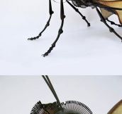 Insect sculptures…
