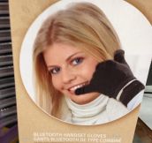 Bluetooth handset gloves…