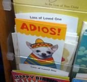 Loss of loved one card