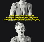 Jennifer Lawrence talks about her fall at the Oscars…