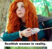 Scottish women…