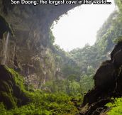 Biggest cave in the world…