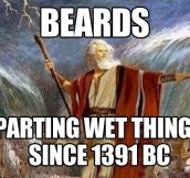 Beards rule…