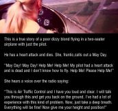 A true story of a poor dizzy blond…