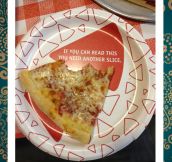 The best plate for pizza…