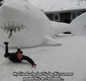 Snow shark season…