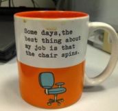 I need this mug for my desk.