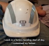 The Bender helmet