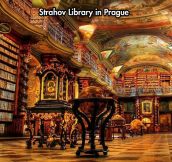 The amazing Strahov library…