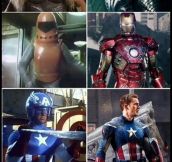 Did they even try with Iron Man?