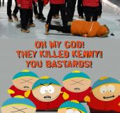 Eric Cartman must’ve designed Sochi’s coats…