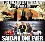 Top Gear UK vs. Top Gear USA…