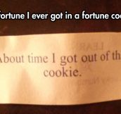 How fortunate…