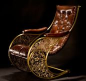 Antique rocking chair…
