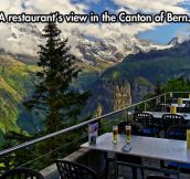 Restaurant with spectacular view…
