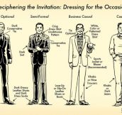 10 Helpful Infographs For Dressing Like The Dashing Gentleman That You Are