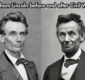 Before and after the civil war…