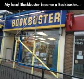 It Went Out Of Business Too, When They Realized Downloading Books Was a Thing