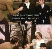 Monty Python humor never dies…