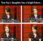 Tina Fey’s Daughter Has Her Priorities In Order
