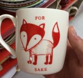 Foxy New Mug