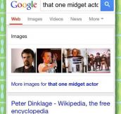 Never underestimate Google’s search power…