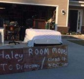 This Dad Finally Had Enough Of His Daughter Not Cleaning Her Room. What He Did Is Epic.