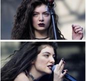 Lorde Proudly Showed The World Her Non-Photoshopped Face To Remind Us That We ALL Have Flaws