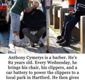 We need more people like Anthony in this world…