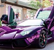 Badass Purple Lamborghini That Would Make Prince Go Nuts