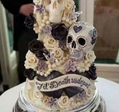 One Of The Greatest Wedding Cakes I’ve Ever Seen