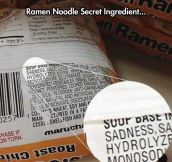 Hidden Secret Ingredient
