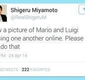 Miyamoto Request To The Internet