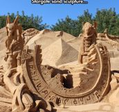Incredible Sand Work
