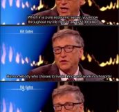Bill Gates is an amazingly humble man