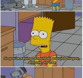 My Favorite Bart Simpson Quote
