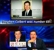 Colbert Finally Made It