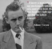 Johnny Carson’s Wise Words