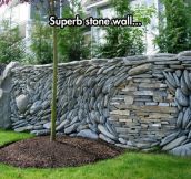 Superb Stone Wall